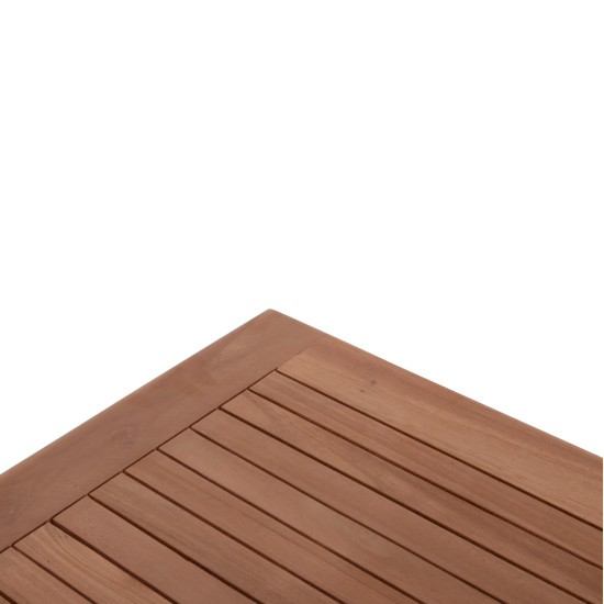 Τραπεζι μπαρ cranston hm18111 ξυλο τεακ--φυσικο χρωμα 120x60x105υεκ. **