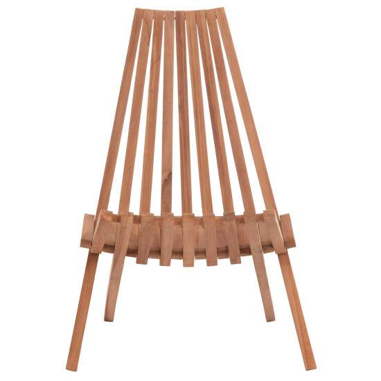 Πολυθρονα lounge πτυσσομενη shigao hm18112 ξυλο teak--φυσικο 61x88.5x89υεκ. **