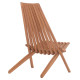 Πολυθρονα lounge πτυσσομενη shigao hm18112 ξυλο teak--φυσικο 61x88.5x89υεκ. **