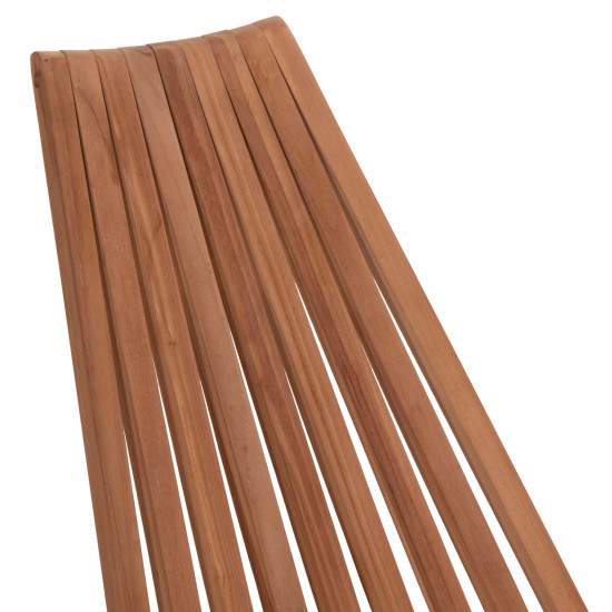 Πολυθρονα lounge πτυσσομενη shigao hm18112 ξυλο teak--φυσικο 61x88.5x89υεκ. **