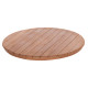 Επιφανεια τραπεζιου στρογγυλη hm18132 ξυλο teak--φυσικο φ60x4(πάχος)εκ. **