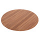 Επιφανεια τραπεζιου στρογγυλη hm18134 ξυλο teak--φυσικο φ80x4(πάχος)εκ. **