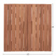 Επιφανεια τραπεζιου τετραγωνη hm18135 ξυλο teak--φυσικο 60x60x4(πάχος)εκ. **