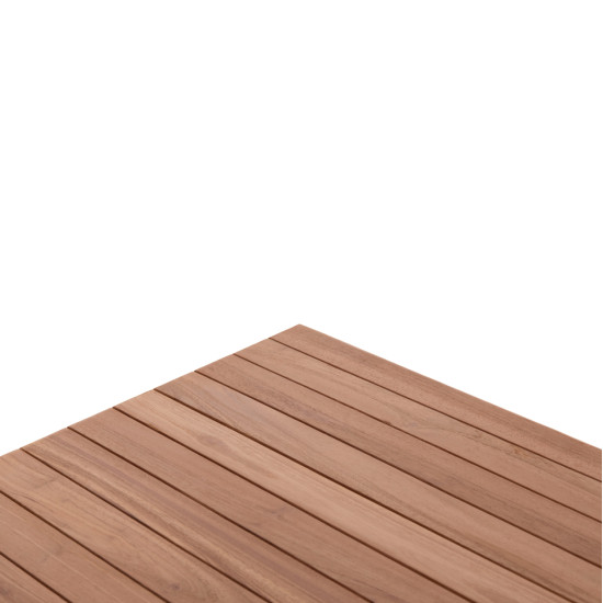 Επιφανεια τραπεζιου τετραγωνη hm18135 ξυλο teak--φυσικο 60x60x4(πάχος)εκ. **