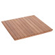 Επιφανεια τραπεζιου τετραγωνη hm18135 ξυλο teak--φυσικο 60x60x4(πάχος)εκ. **