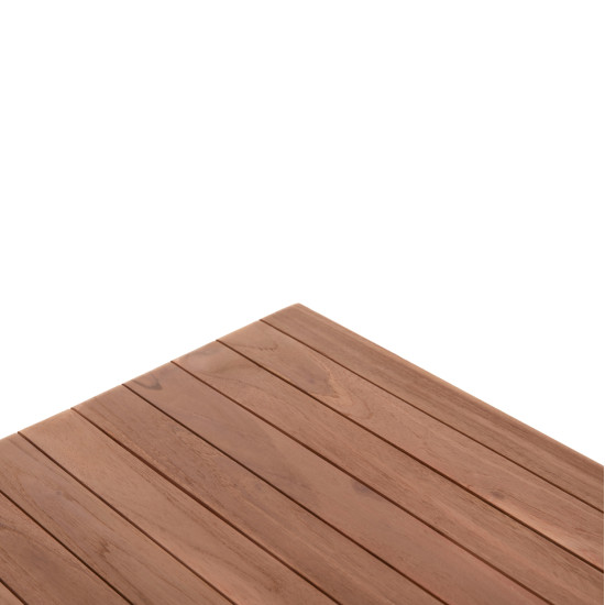 Επιφανεια τραπεζιου τετραγωνη hm18136 ξυλο teak--φυσικο 70x70x4(πάχος)εκ. **