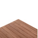 Επιφανεια τραπεζιου τετραγωνη hm18136 ξυλο teak--φυσικο 70x70x4(πάχος)εκ. **
