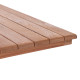 Επιφανεια τραπεζιου τετραγωνη hm18136 ξυλο teak--φυσικο 70x70x4(πάχος)εκ. **