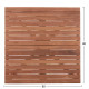 Επιφανεια τραπεζιου τετραγωνη hm18137 ξυλο teak--φυσικο 80x80x4(πάχος)εκ. **