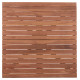 Επιφανεια τραπεζιου τετραγωνη hm18137 ξυλο teak--φυσικο 80x80x4(πάχος)εκ. **