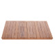 Επιφανεια τραπεζιου τετραγωνη hm18137 ξυλο teak--φυσικο 80x80x4(πάχος)εκ. **