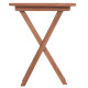 Τραπεζι σκηνοθετη τετραγωνο eris hm18118 ξυλο teak--φυσικο 60x60x75υεκ. **