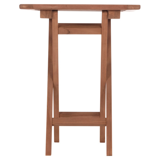 Τραπεζι σκηνοθετη τετραγωνο eris hm18118 ξυλο teak--φυσικο 60x60x75υεκ. **