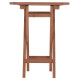 Τραπεζι σκηνοθετη τετραγωνο eris hm18118 ξυλο teak--φυσικο 60x60x75υεκ. **