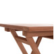 Τραπεζι σκηνοθετη τετραγωνο eris hm18118 ξυλο teak--φυσικο 60x60x75υεκ. **