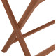 Τραπεζι πτυσσομενο ορθογωνιο eris hm18117 ξυλο teak--φυσικο 120x70x76υεκ. **