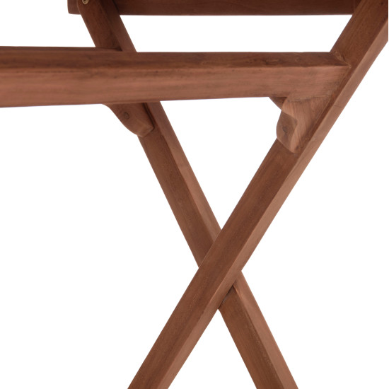 Τραπεζι πτυσσομενο ορθογωνιο eris hm18117 ξυλο teak--φυσικο 120x70x76υεκ. **