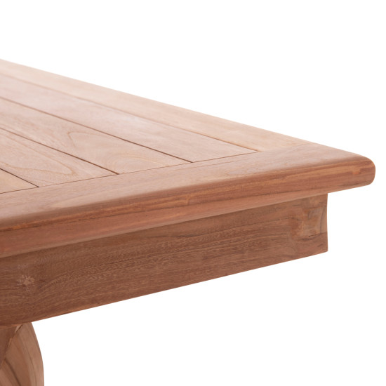 Τραπεζι τραπεζαριασ wonder hm18116 ξυλο teak--φυσικο 180x91x75υεκ. **