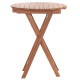 Τραπεζι σκηνοθετη στρογγυλο heidel hm18120 ξυλο teak--φυσικο φ60x75υεκ. **