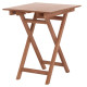 Τραπεζι σκηνοθετη τετραγωνο heidel hm18121 ξυλο teak--φυσικο 60x60x75υεκ. **