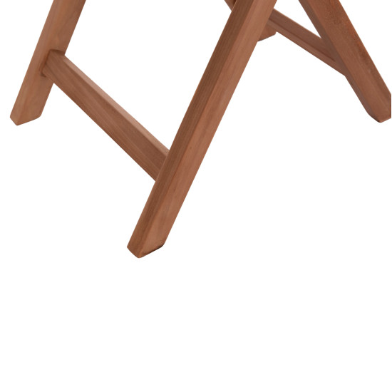 Τραπεζι σκηνοθετη τετραγωνο heidel hm18121 ξυλο teak--φυσικο 60x60x75υεκ. **