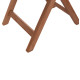 Τραπεζι σκηνοθετη τετραγωνο heidel hm18121 ξυλο teak--φυσικο 60x60x75υεκ. **
