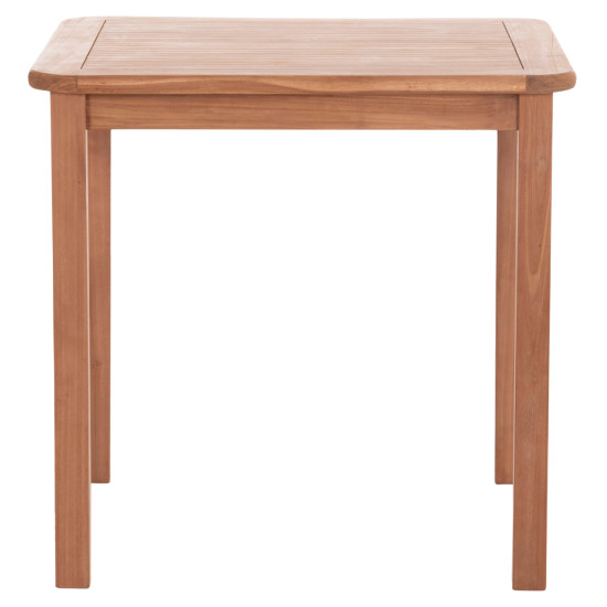 Τραπεζι τετραγωνο presscot hm18122 ξυλο teak--φυσικο 80x80x76υεκ. **