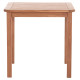 Τραπεζι τετραγωνο presscot hm18122 ξυλο teak--φυσικο 80x80x76υεκ. **
