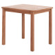 Τραπεζι τετραγωνο presscot hm18122 ξυλο teak--φυσικο 80x80x76υεκ. **