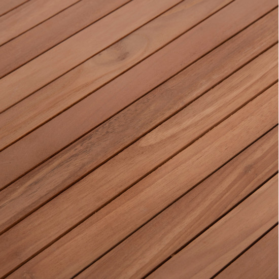 Τραπεζι τετραγωνο presscot hm18122 ξυλο teak--φυσικο 80x80x76υεκ. **