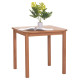 Τραπεζι τετραγωνο presscot hm18122 ξυλο teak--φυσικο 80x80x76υεκ. **