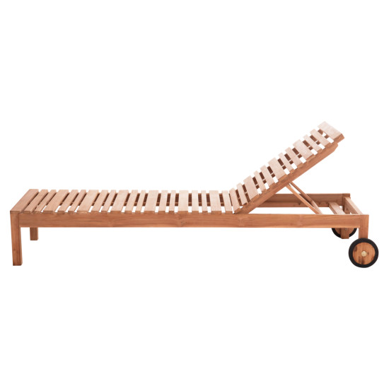 Ξαπλωστρα με ροδεσ stellano hm6159 ξυλο τεακ σε φυσικο χρωμα 200x65x31υεκ. ** Ξαπλωστρα με ροδεσ stellano hm6159 ξυλο τεακ σε φυσικο χρωμα 200x65x31υεκ. **