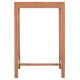 Τραπεζι μπαρ τετραγωνο presscot hm18113 ξυλο teak σε φυσικο 70x70x105υεκ. ** Τραπεζι μπαρ τετραγωνο presscot hm18113 ξυλο teak σε φυσικο 70x70x105υεκ. **