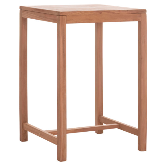 Τραπεζι μπαρ τετραγωνο presscot hm18113 ξυλο teak σε φυσικο 70x70x105υεκ. ** Τραπεζι μπαρ τετραγωνο presscot hm18113 ξυλο teak σε φυσικο 70x70x105υεκ. **