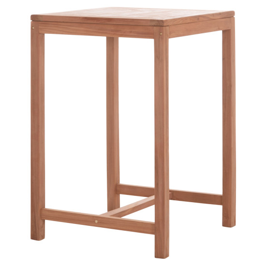 Τραπεζι μπαρ τετραγωνο presscot hm18113 ξυλο teak σε φυσικο 70x70x105υεκ. ** Τραπεζι μπαρ τετραγωνο presscot hm18113 ξυλο teak σε φυσικο 70x70x105υεκ. **