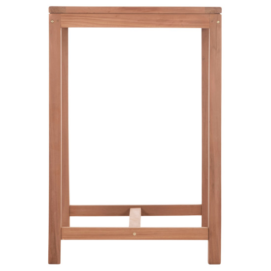 Τραπεζι μπαρ τετραγωνο presscot hm18113 ξυλο teak σε φυσικο 70x70x105υεκ. ** Τραπεζι μπαρ τετραγωνο presscot hm18113 ξυλο teak σε φυσικο 70x70x105υεκ. **