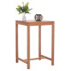 Τραπεζι μπαρ τετραγωνο presscot hm18113 ξυλο teak σε φυσικο 70x70x105υεκ. ** Τραπεζι μπαρ τετραγωνο presscot hm18113 ξυλο teak σε φυσικο 70x70x105υεκ. **