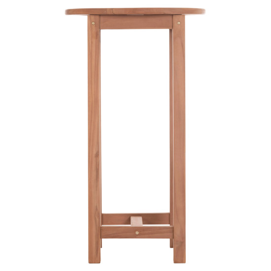 Τραπεζι/σταντ μπαρ στρογγυλο presscot hm18114 ξυλο teak--φυσικο φ60x105υεκ. **