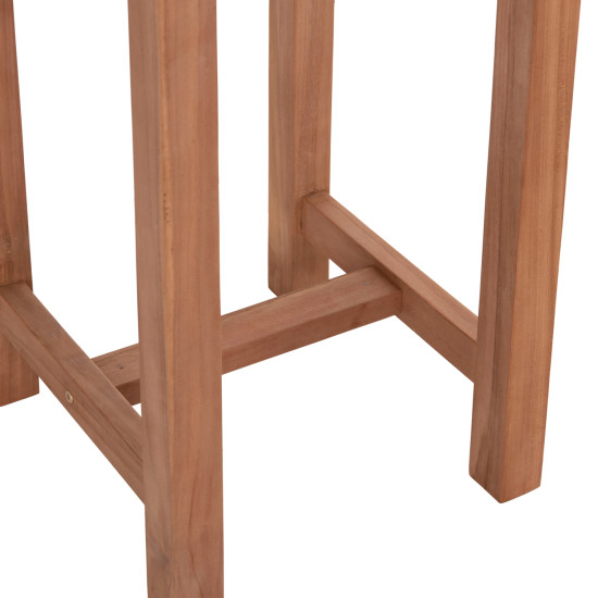 Τραπεζι/σταντ μπαρ στρογγυλο presscot hm18114 ξυλο teak--φυσικο φ60x105υεκ. **