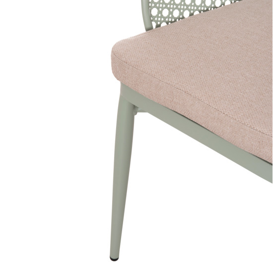 Σετ lounge 3tmx εξ.χωρου orego hm21107.06 αλουμινιο & μεταλλο σε φυστικι **