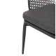 Σετ lounge 3tmx εξ.χωρου orego hm21107.01 αλουμινιο & μεταλλο σε σκουρο γκρι **