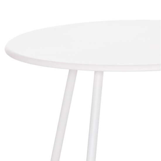 Σετ lounge 3tmx εξ.χωρου orego hm21107.02 αλουμινιο & μεταλλο σε λευκο **