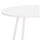 Σετ lounge 3tmx εξ.χωρου orego hm21107.02 αλουμινιο & μεταλλο σε λευκο **