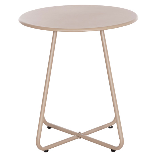 Σετ lounge 3tmx εξ.χωρου orego hm21107.03 αλουμινιο & μεταλλο σε καπουτσινο **