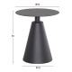 Σετ lounge 3tmx εξ.χωρου orego hm21106.01 αλουμινιο σε σκουρο γκρι **