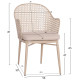 Σετ lounge 3tmx εξ.χωρου orego hm21106.03 αλουμινιο σε καπουτσινο **