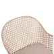 Σετ lounge 3tmx εξ.χωρου orego hm21106.03 αλουμινιο σε καπουτσινο **