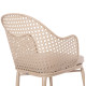Σετ lounge 3tmx εξ.χωρου orego hm21106.03 αλουμινιο σε καπουτσινο **