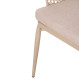 Σετ lounge 3tmx εξ.χωρου orego hm21106.03 αλουμινιο σε καπουτσινο **