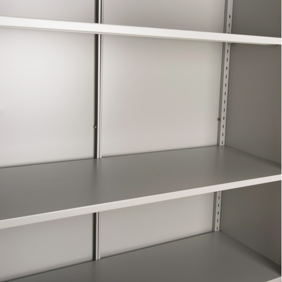 Ντουλαπα μεταλλικη duron hm21000 διφυλλη με 5 αποθ.χωρουσ & ποδια- γκρι 90χ40χ190yεκ **